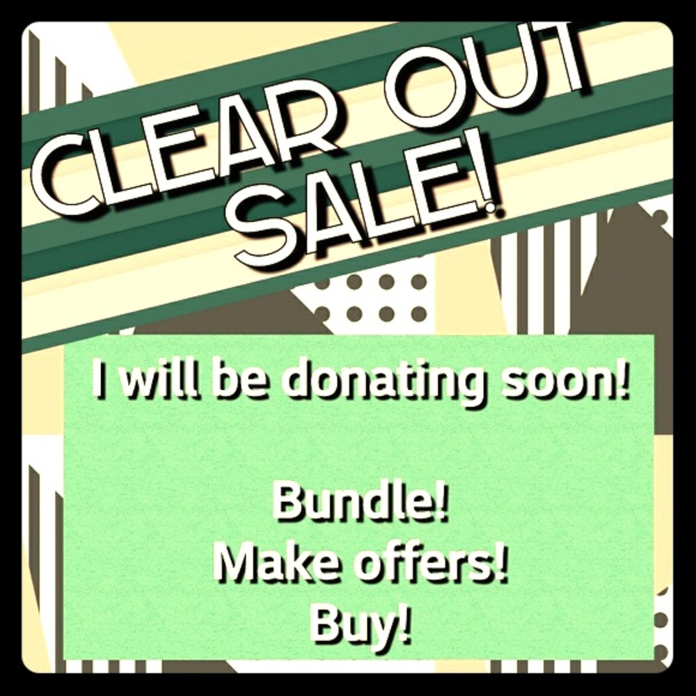 Make offers, will be donating soon.